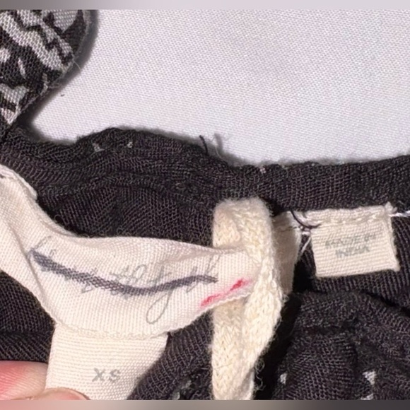 Anthropologie Forever That Girl NWT Size XS Black Beaded Bustier Maxi Drsss - Picture 5 of 10